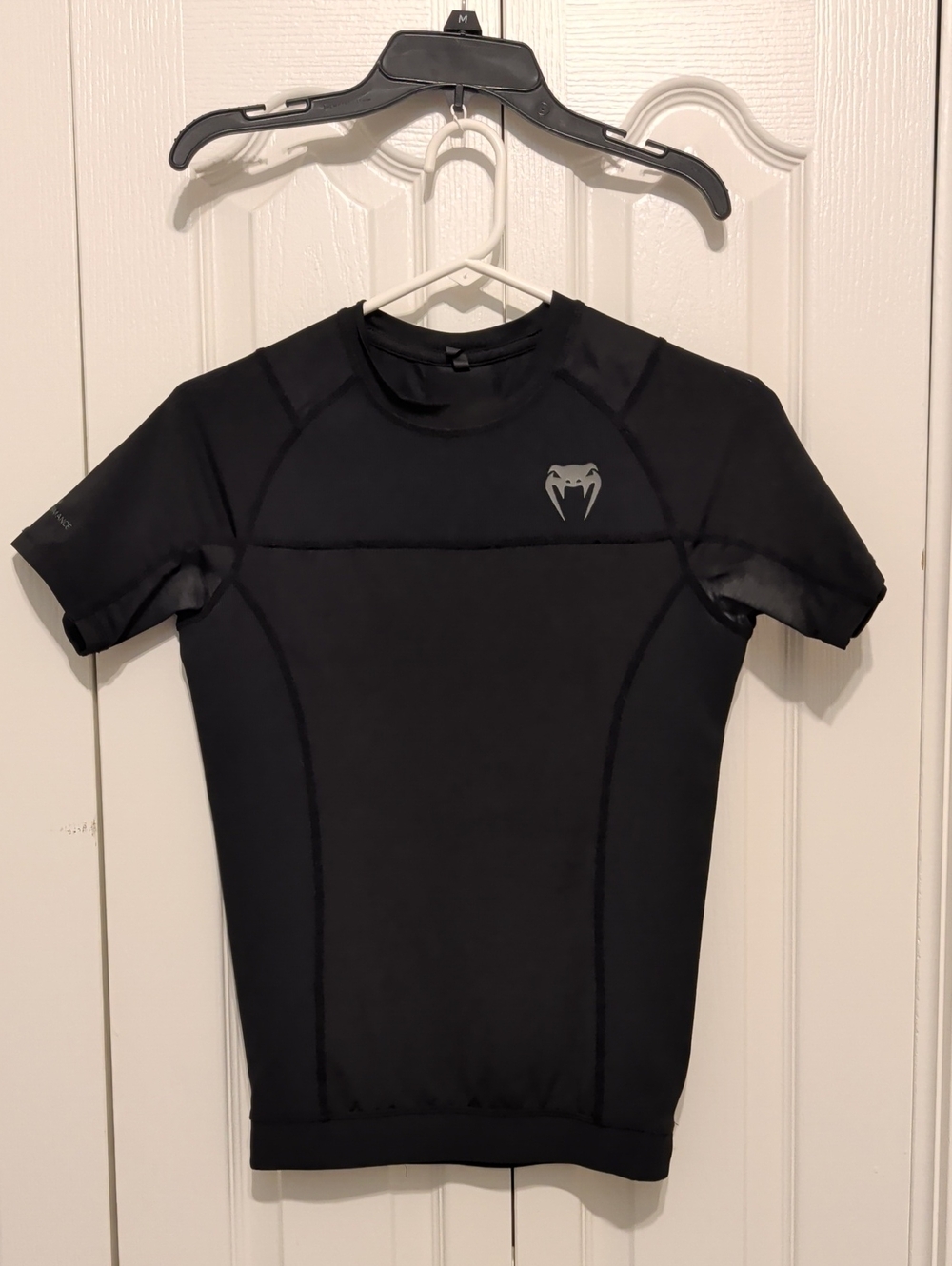 Black Men's Short-Sleeve Top - Performance Rash Guard